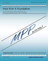 How Firm A Foundation Orchestra sheet music cover Thumbnail